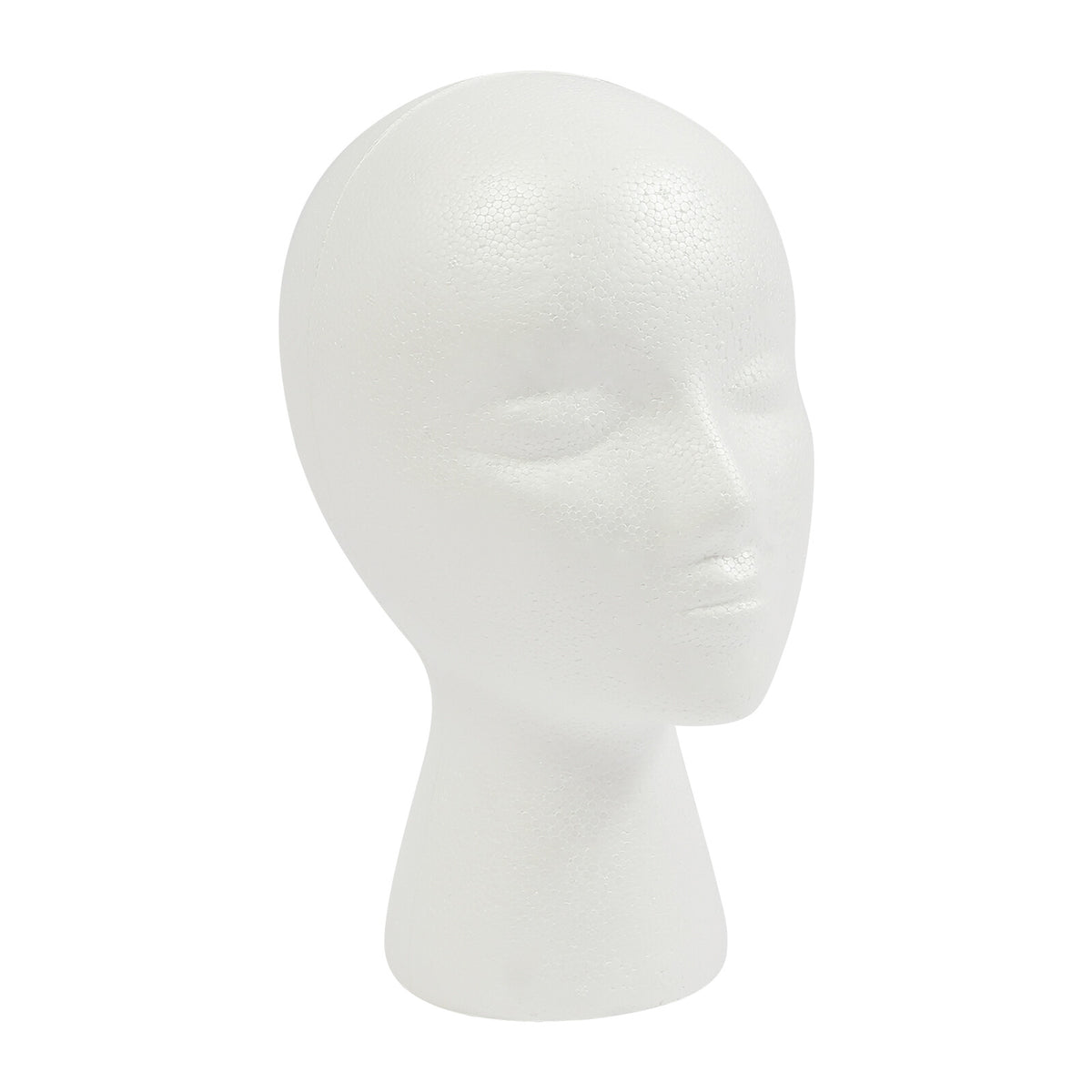 White 11.02-inch Female Mannequin Head for Wig Display and Styling - Set of 12