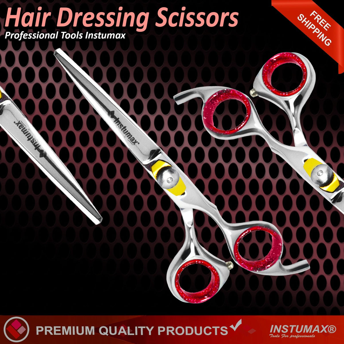Professional Salon Hair Cutting Scissors Barber Shears - Japanese Style