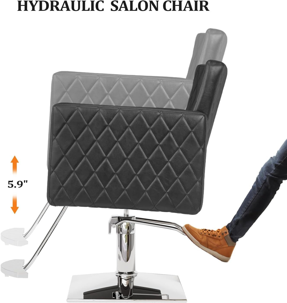 Hydraulic Barber Chair for Hair Salon & Spa Styling Equipment