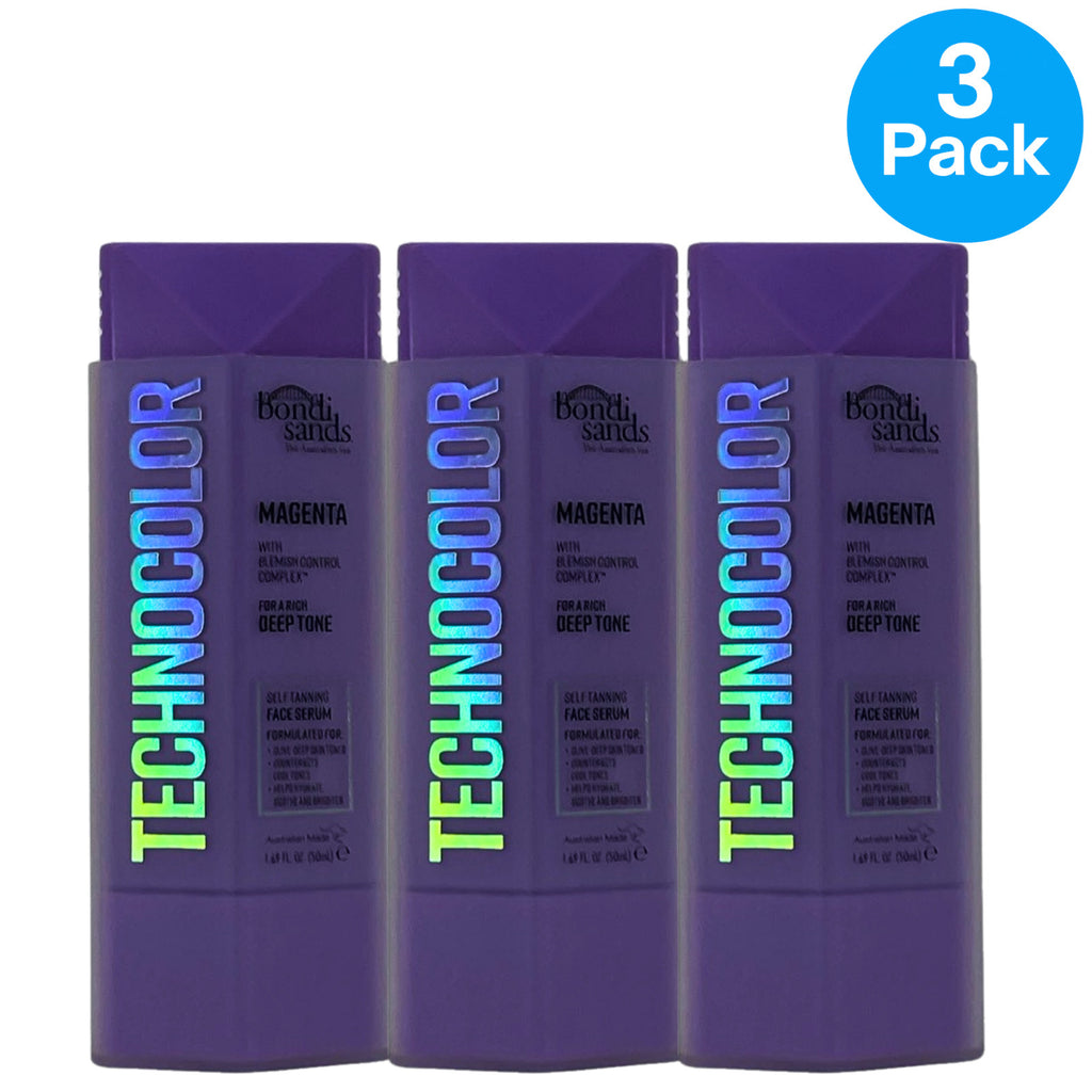 Self Tanning Face Serum Magenta Deep Tone - Hydrating & Brightening