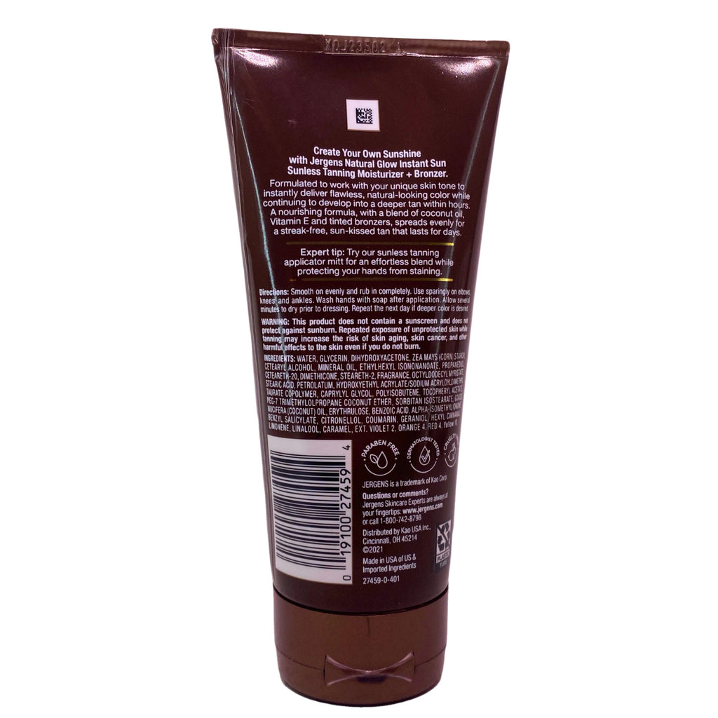 Self Tanner Moisturizer with Bronzer - Instant & Long-Lasting Sunless Tan, Hydrating Formula, 8 Pack