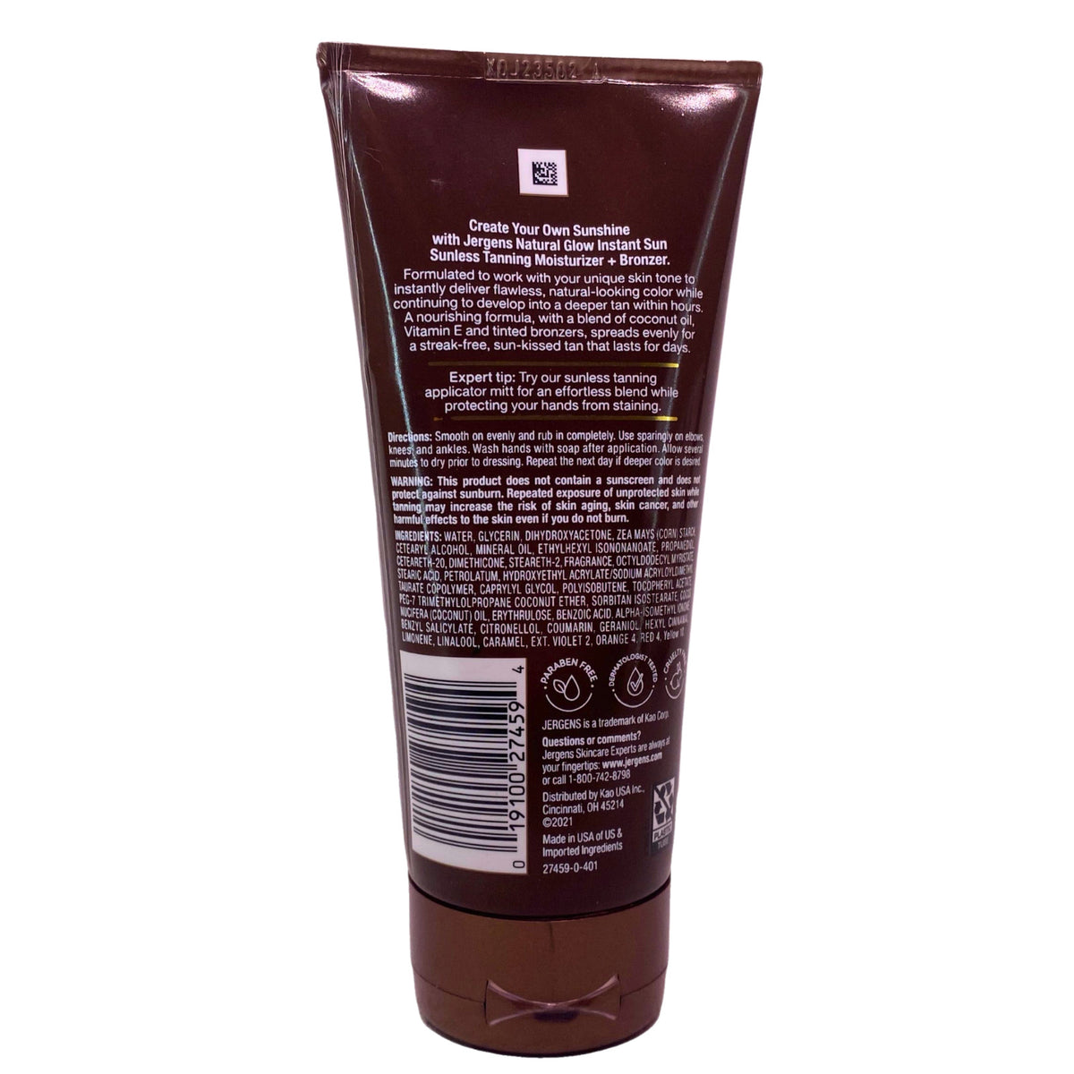 Self Tanner Moisturizer with Bronzer - Instant & Long-Lasting Sunless Tan, Hydrating Formula, 8 Pack