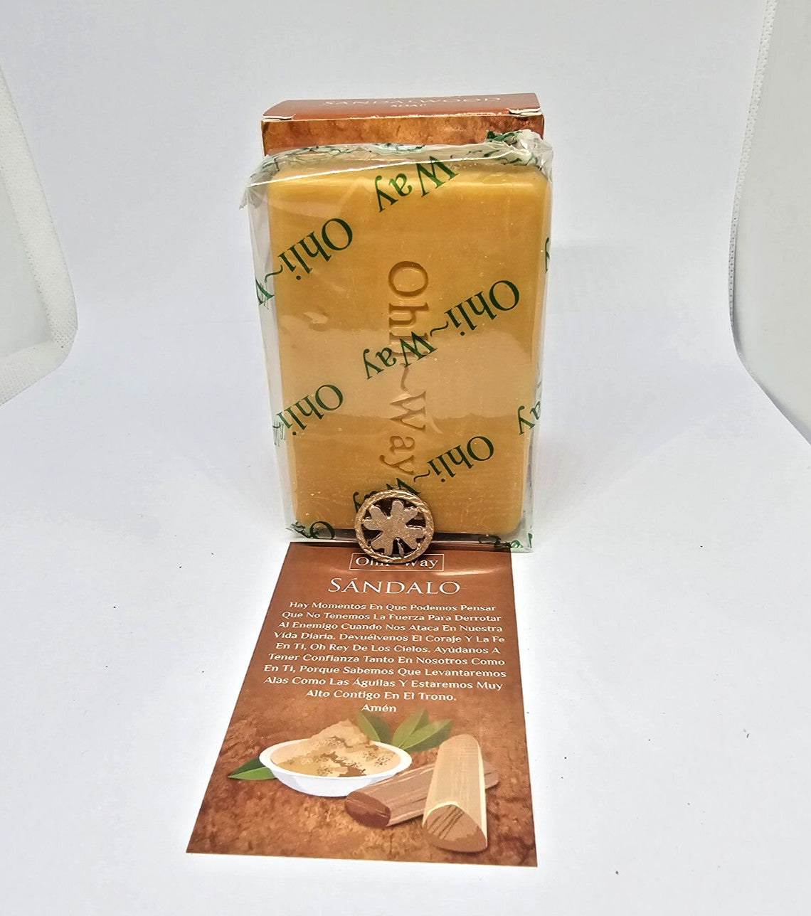 Prosperity & Spiritual Cleansing Sandalwood Soap - Attract Success & Abundance