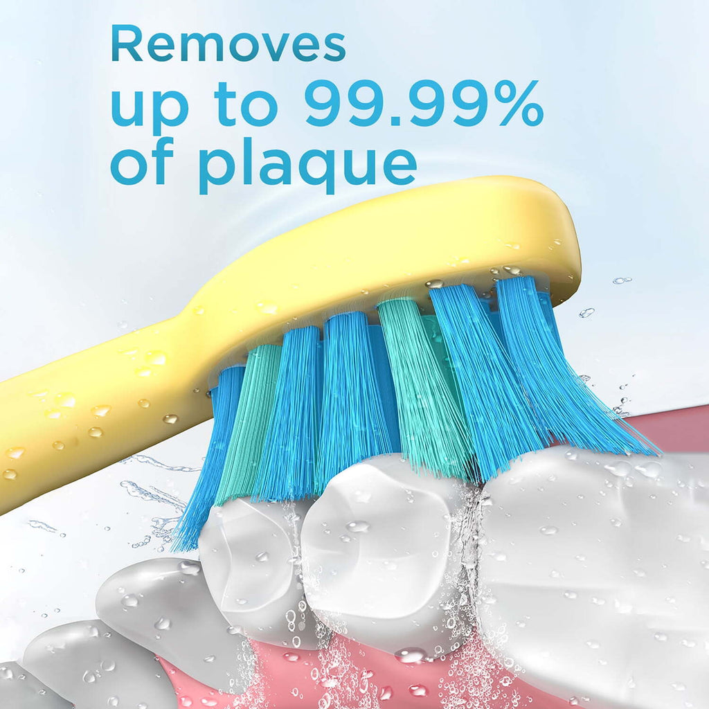 Rechargeable Electric Toothbrush for Adults with 8 Brush Heads and 5 Modes