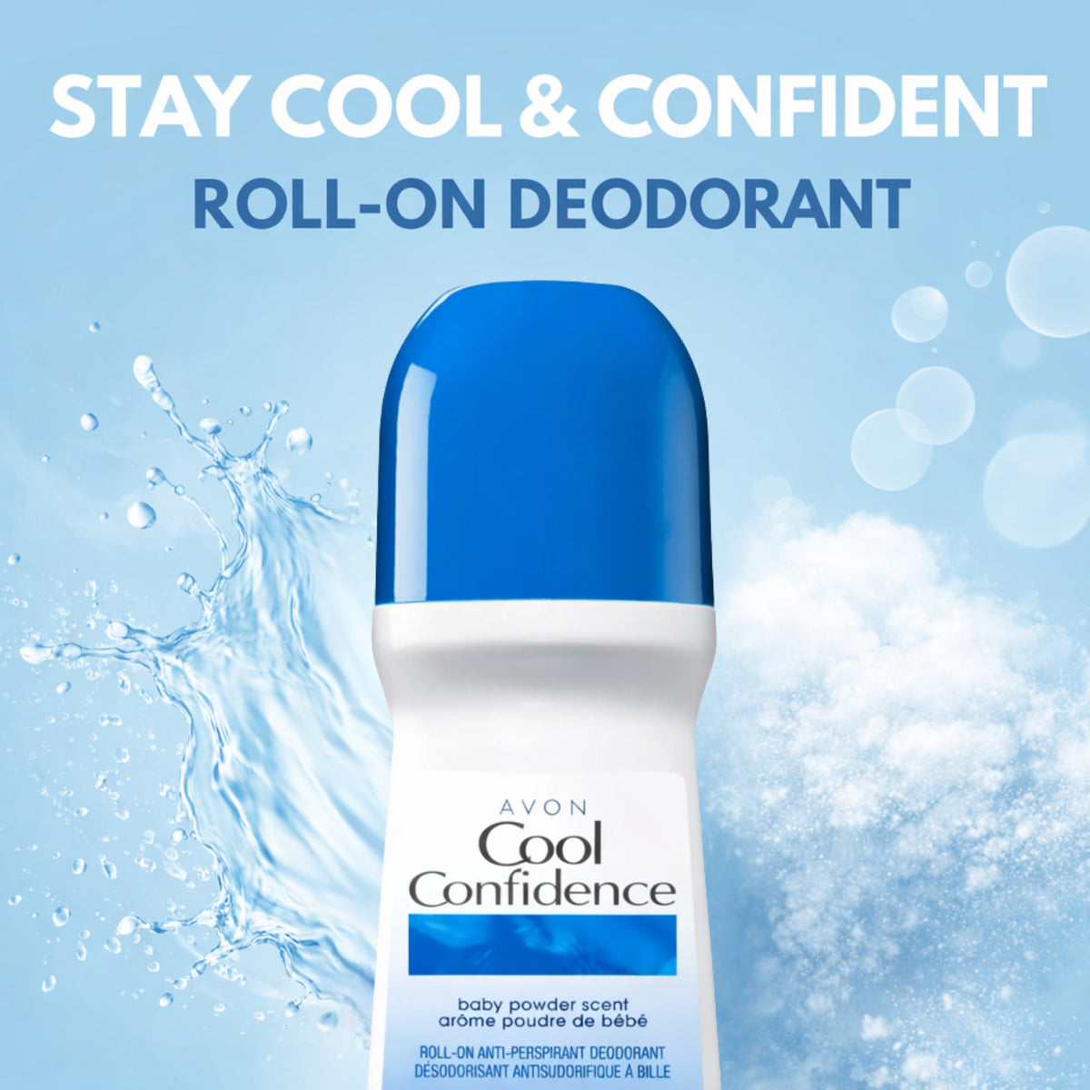 Antiperspirant Deodorant Roll-On Pack of 12 - Long-Lasting Freshness & Confidence