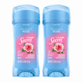 Secret Delicate Rose Clear Gel Antiperspirant Deodorant 72HR Protection 2 Pack