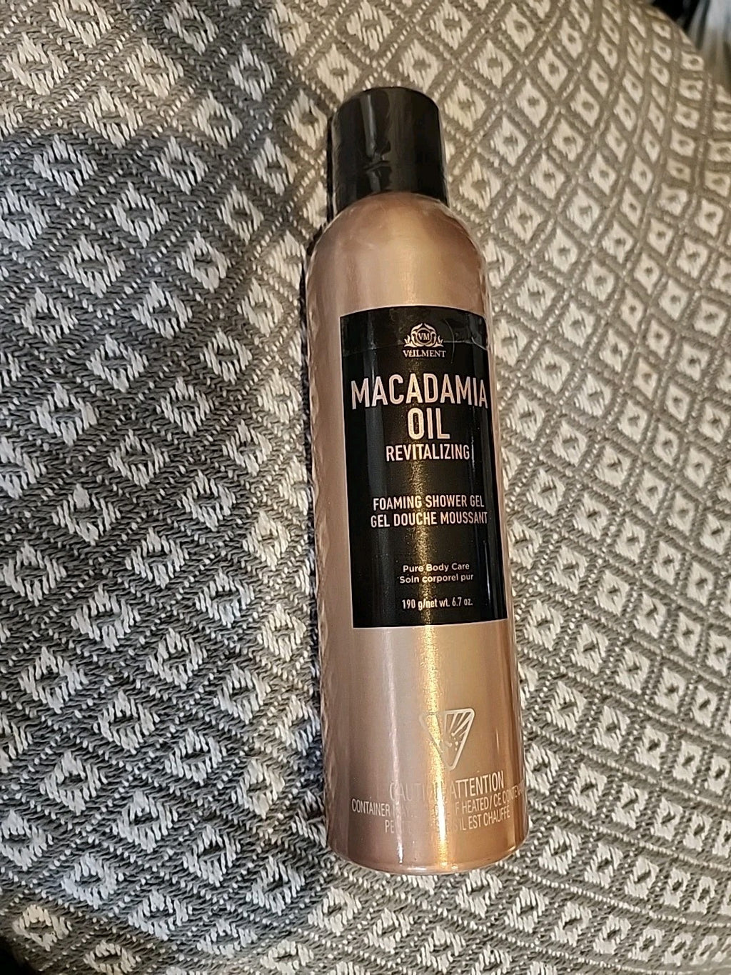 Macadamia Oil Shower Gel - Revitalizing Body Wash for Sensitive Skin 6.7oz