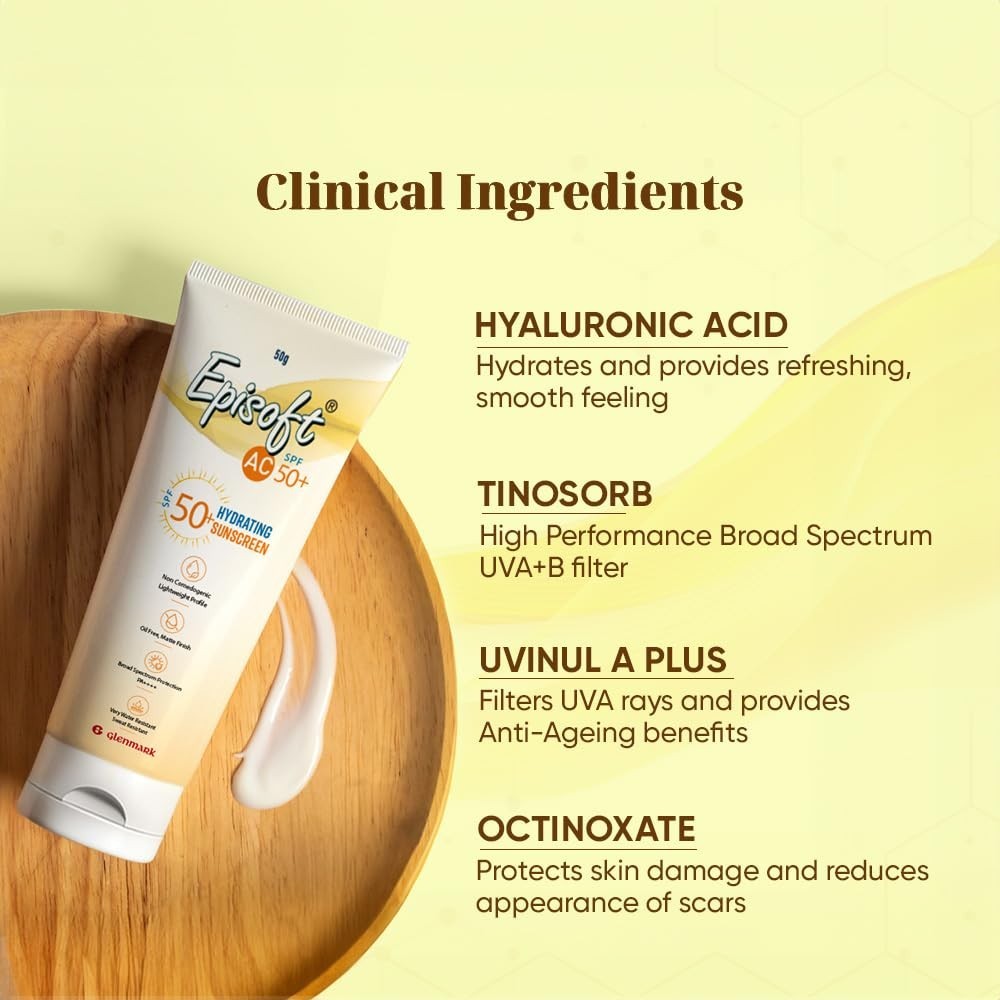 Broad Spectrum SPF 50+ Hydrating Sunscreen for Face & Body - 50 g