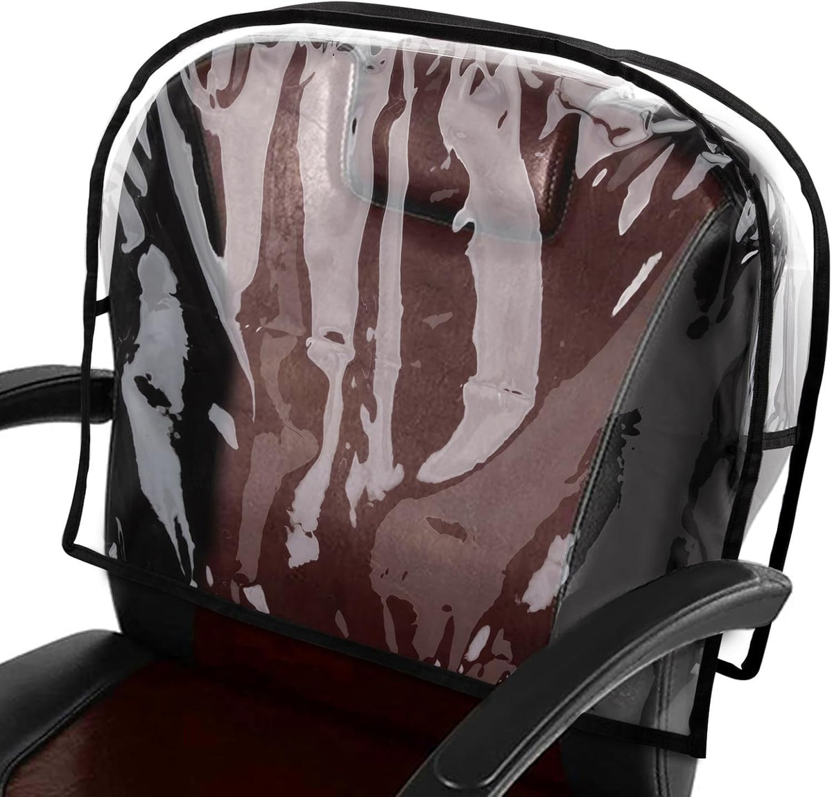 Clear PVC Salon Chair Cover Protector for Barber & Styling Chairs