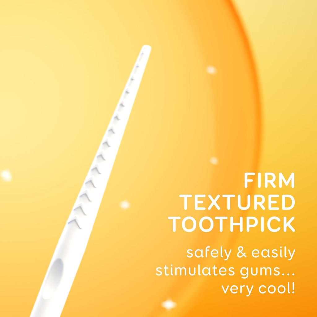 Soft Flexible Bristle Dental Picks 90 Count for Braces & Oral Hygiene