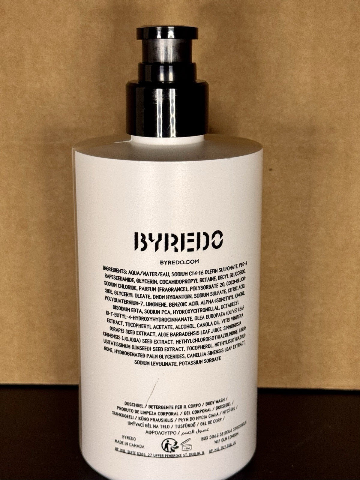 BYREDO BAL D'AFRIQUE Shower Set - Shampoo, Conditioner & Body Wash 3 Bottles