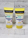 Neutrogena Kids Mineral Sunscreen Lotion 3 oz Pack of 2 - Broad Spectrum SPF