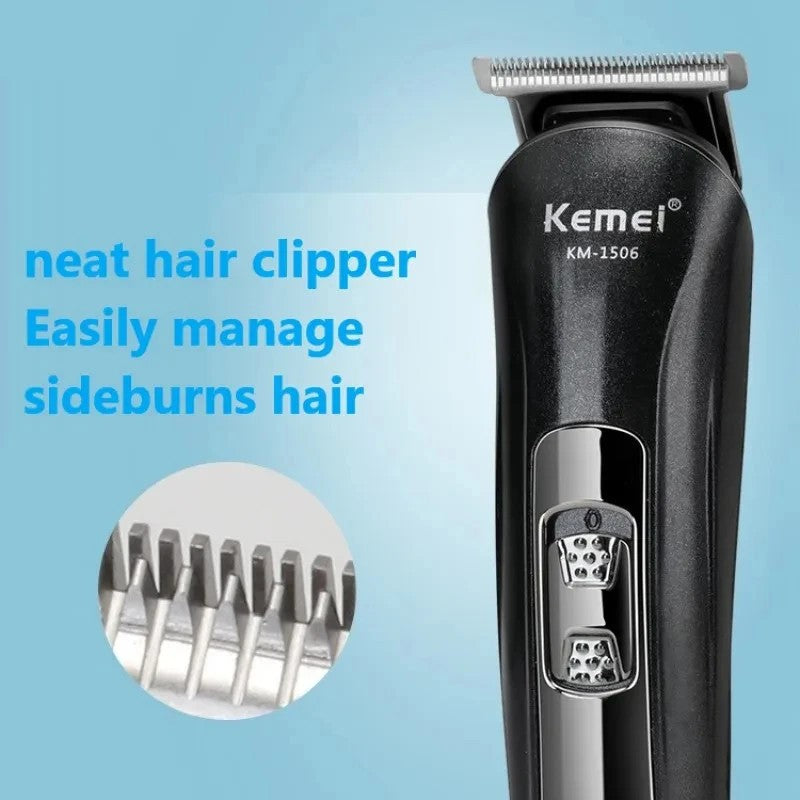Men Electric Nose Ear Hair Trimmer & Beard Grooming Clipper - Rechargeable