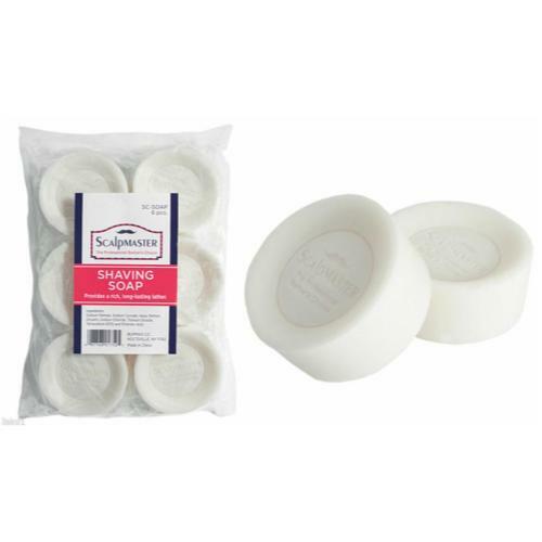 Shaving Soap Set - 6 Rich, Long-Lasting Lather for Smooth Shave