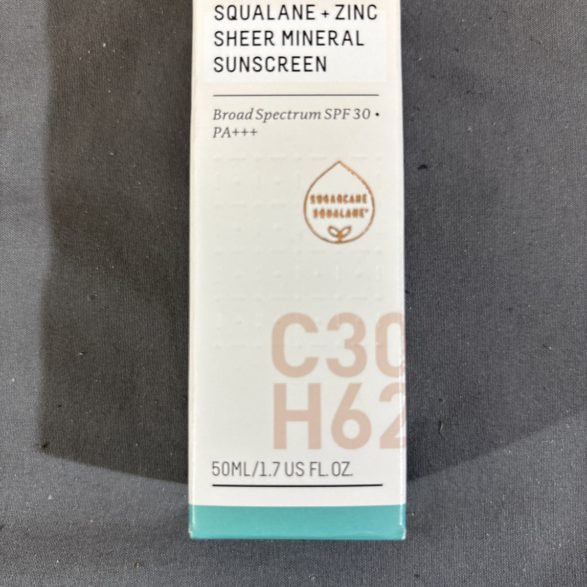 Mineral Sunscreen SPF 30 with Zinc & Squalane - 1.7 Oz