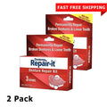 Denture Repair Kit 2 Pack - Permanent Loose Teeth & Broken Dentures Fix