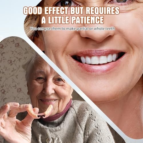DIY Denture Kit - Complete Home Repair for Missing or Partial Teeth