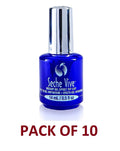 Pack of 10 Seche Vive Gel Effect Nail Top Coats - Fast Dry, High Gloss