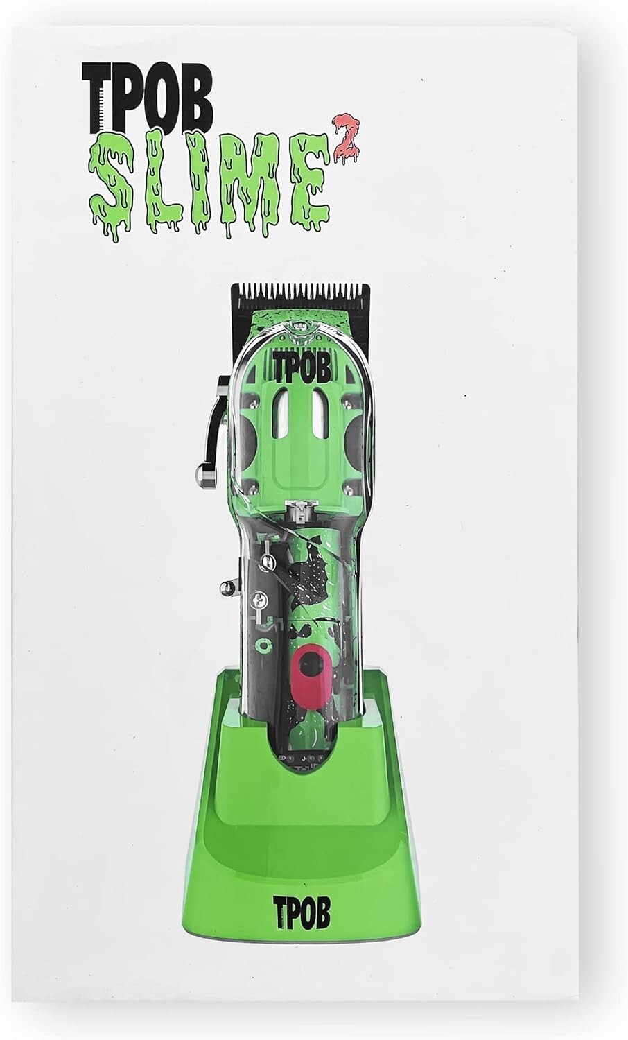 Professional Hair Clipper for Men 6800 RPM with Fade Blade & Green Case