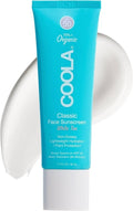 SPF 50 Organic Face Sunscreen with White Tea - Broad Spectrum, Water-Resistant, 1.7 oz