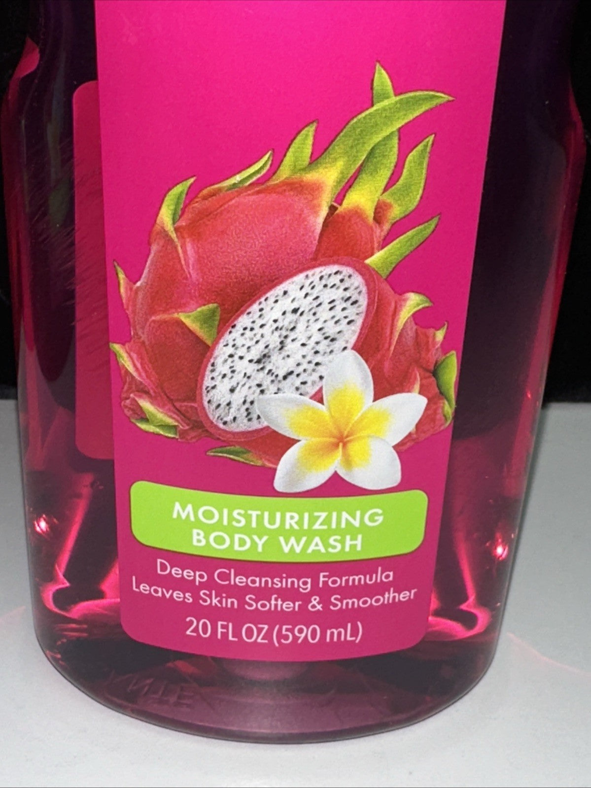 3 Pack Jasmine Dragon Fruit Scented Body Wash - Bath Essentials Set
