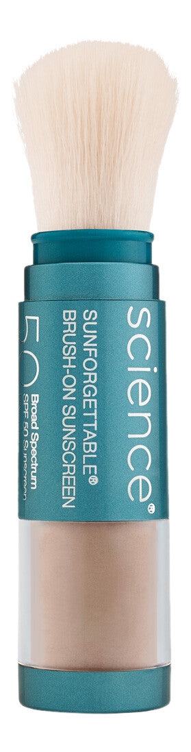 Mineral Sunscreen Brush SPF 50 - All-Over Sun Protection Shield, 0.21oz Tan