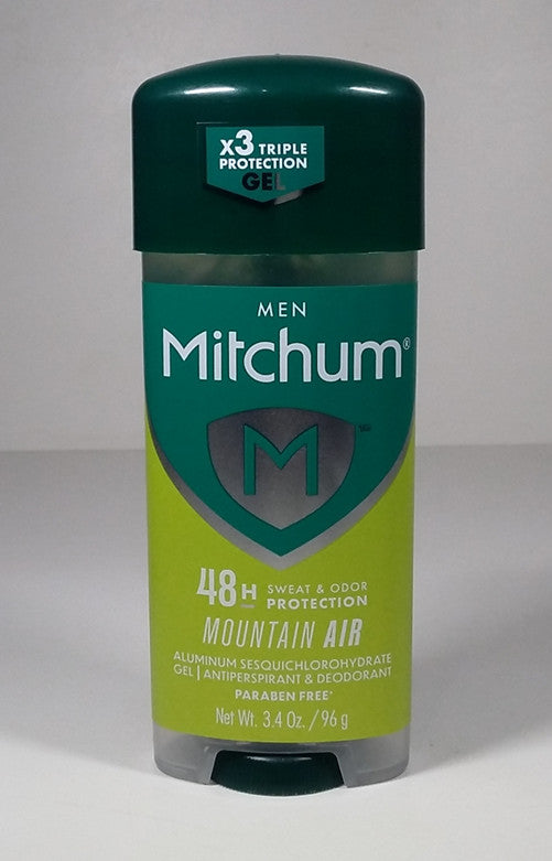 10 Pack Men’s Mountain Air 48-Hour Gel Deodorant - New & Sealed