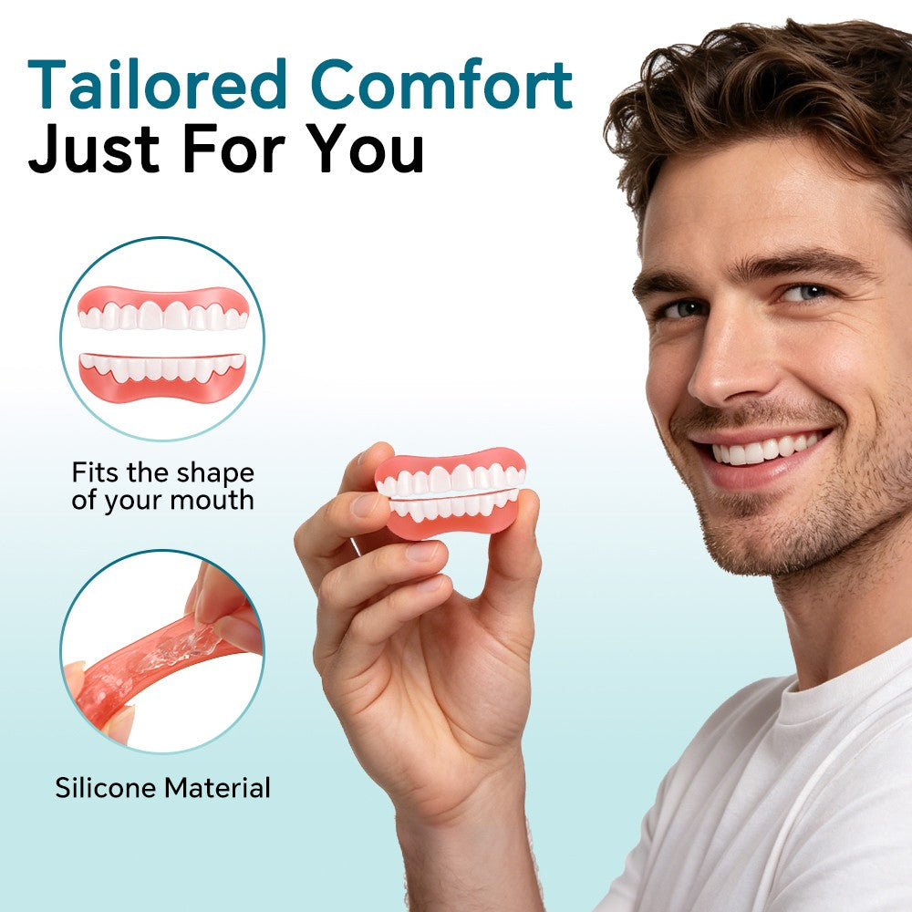 DIY Denture Silicone Reline Kit - Complete Set for Upper & Lower Teeth