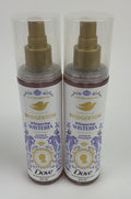 2 Pack Dove Limited Edition Bridgerton Wisteria Body Mist 8oz