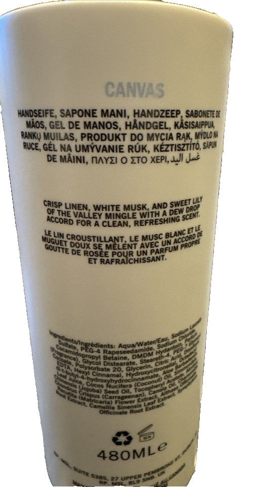 Plant-Based Hand Wash Soap - Pack of 2 Bottles, 16.2 Fl oz Each