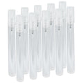 10ml Glass Refillable Spray Bottles - Pack of 10 Perfume Sample Containers