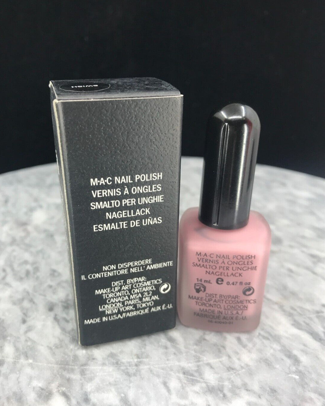 MAC Nail Polish Shade Spirit 14ml - Rare & Discontinued New