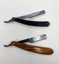Razor Holder with Covered Ends - Durable Plastic or Wood Finish