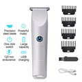 Cordless Hair Clipper and Beard Trimmer with Removable Blade and Multiple Combs