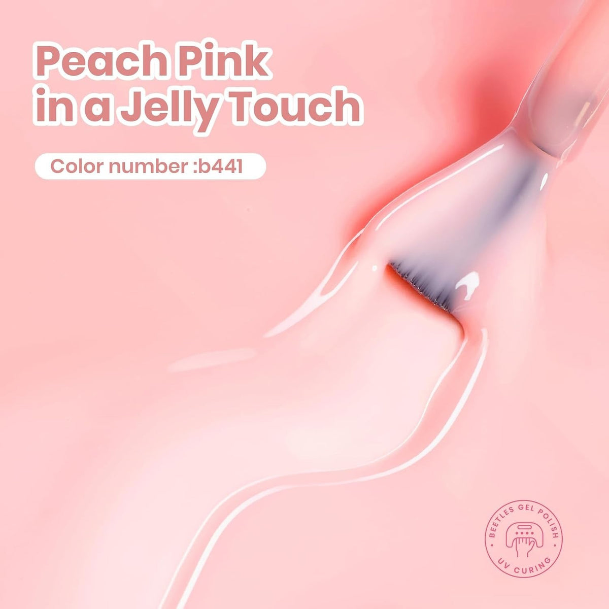 15ml Jelly Gel Nail Polish Nude Pink High Shine Long Lasting Manicure