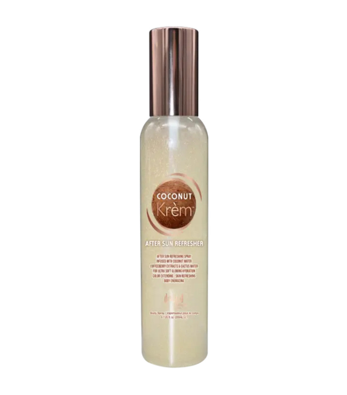 After Sun Body Spray – Hydrating Coconut Krem Moisturizer 6.7 oz