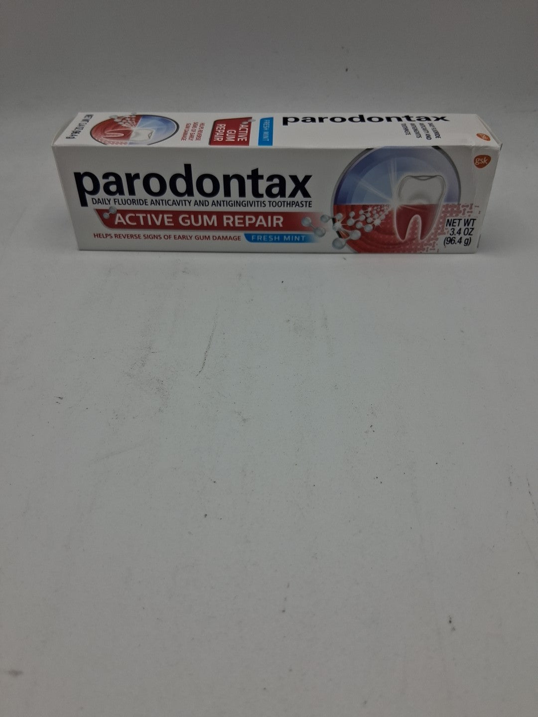 Parodontax Fresh Mint Gum Repair Toothpaste - 3.4 Oz, Pack of 12