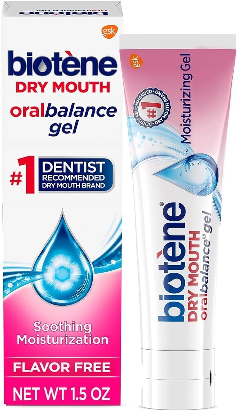 Dry Mouth Moisturizing Gel Flavor Free 1.5 oz Pack of 5 - Oral Care