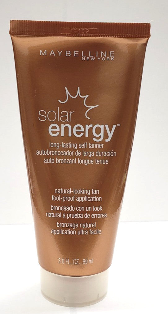 Maybelline Solar Energy Long-Lasting Self Tanner - Medium to Deep, 3 Fl Oz
