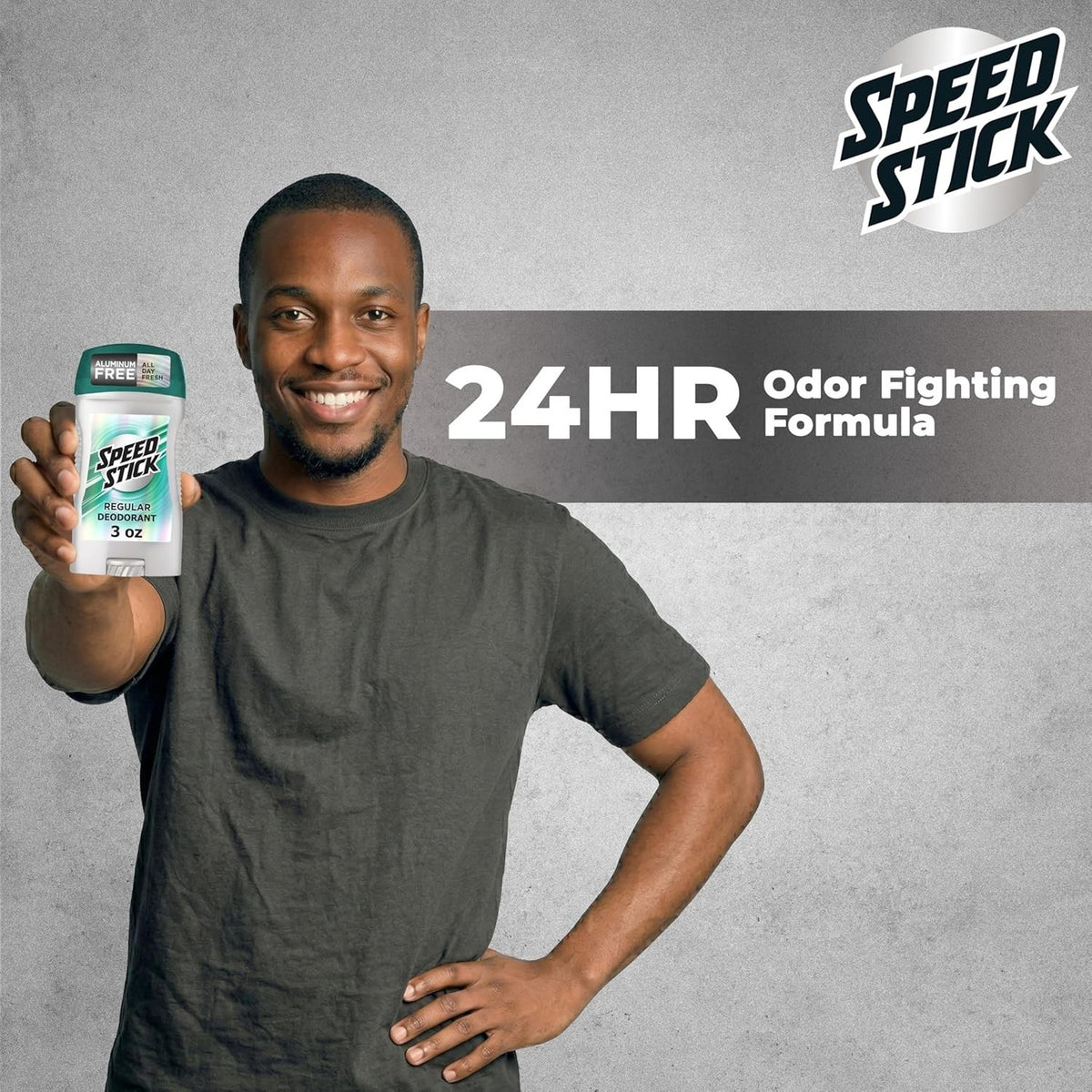Men's Deodorant - 24H Odor Control, Aluminum-Free, 3 Ounce, 4 Pack