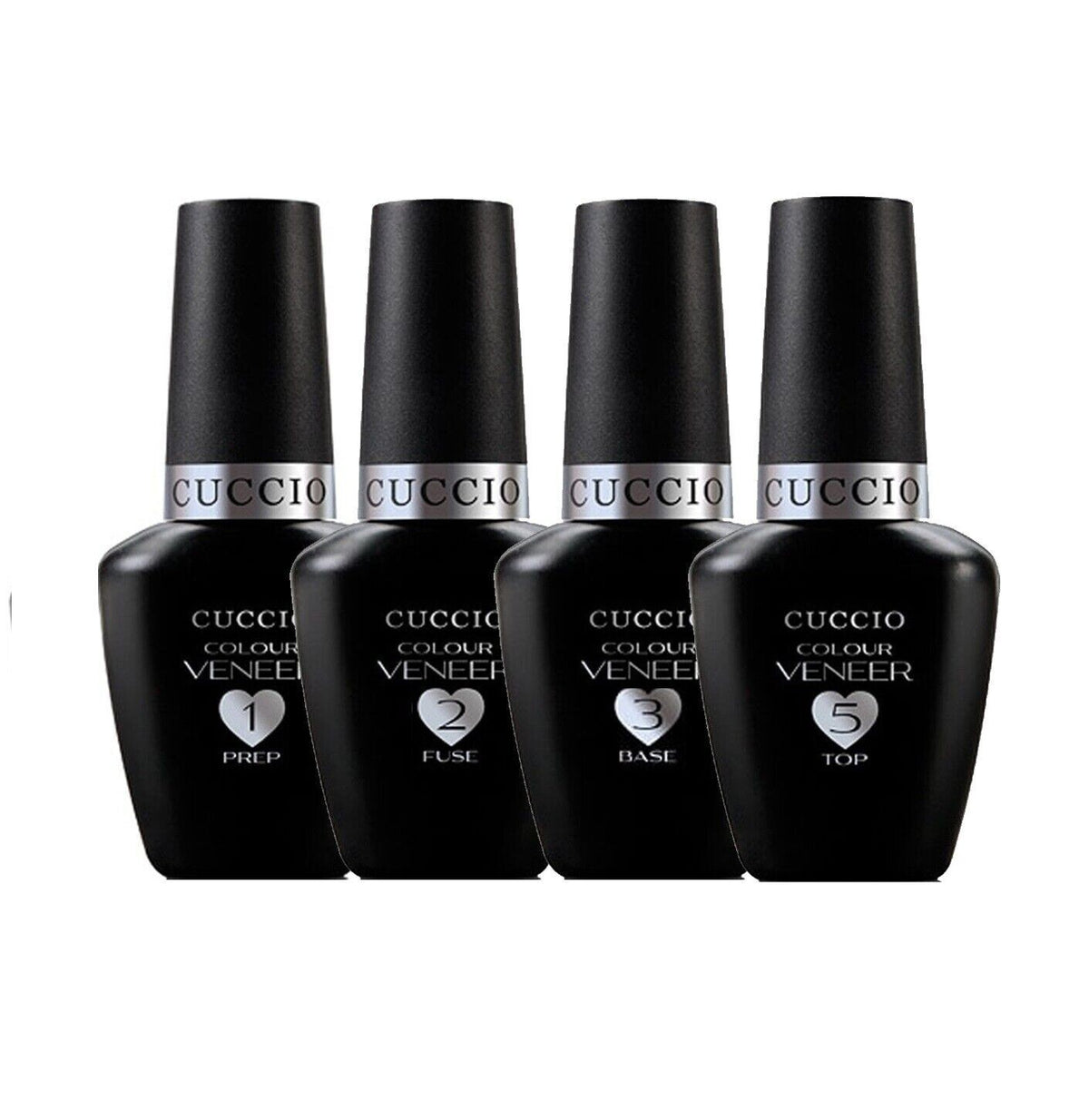 Veneer Nail Treatment Pack - Prep, Base, Top Coats with 13ml Each
