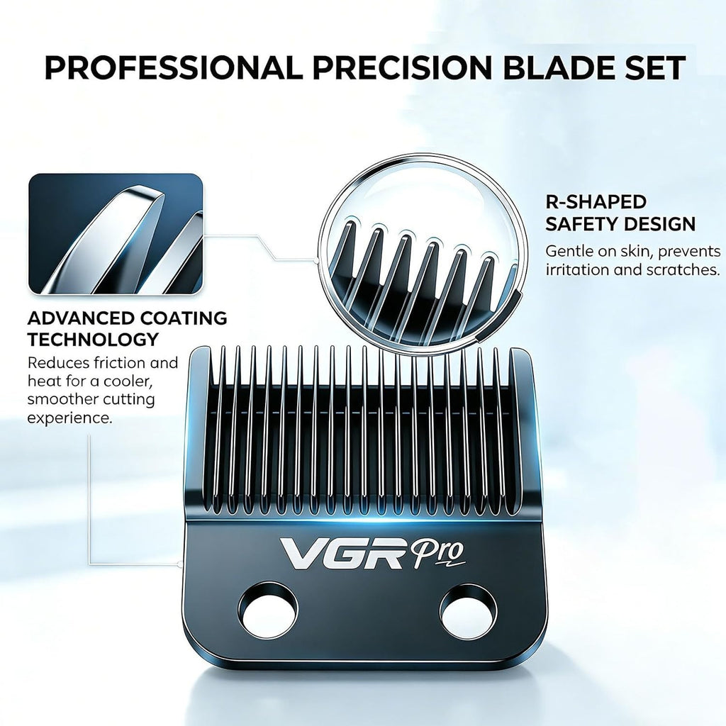 Hair Clipper Replacement Blade Set for V-007 - Professional Grooming