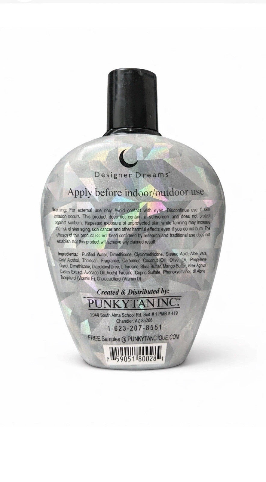 Luxury Silicone Tanning Lotion 8oz - Cashmere Dreams