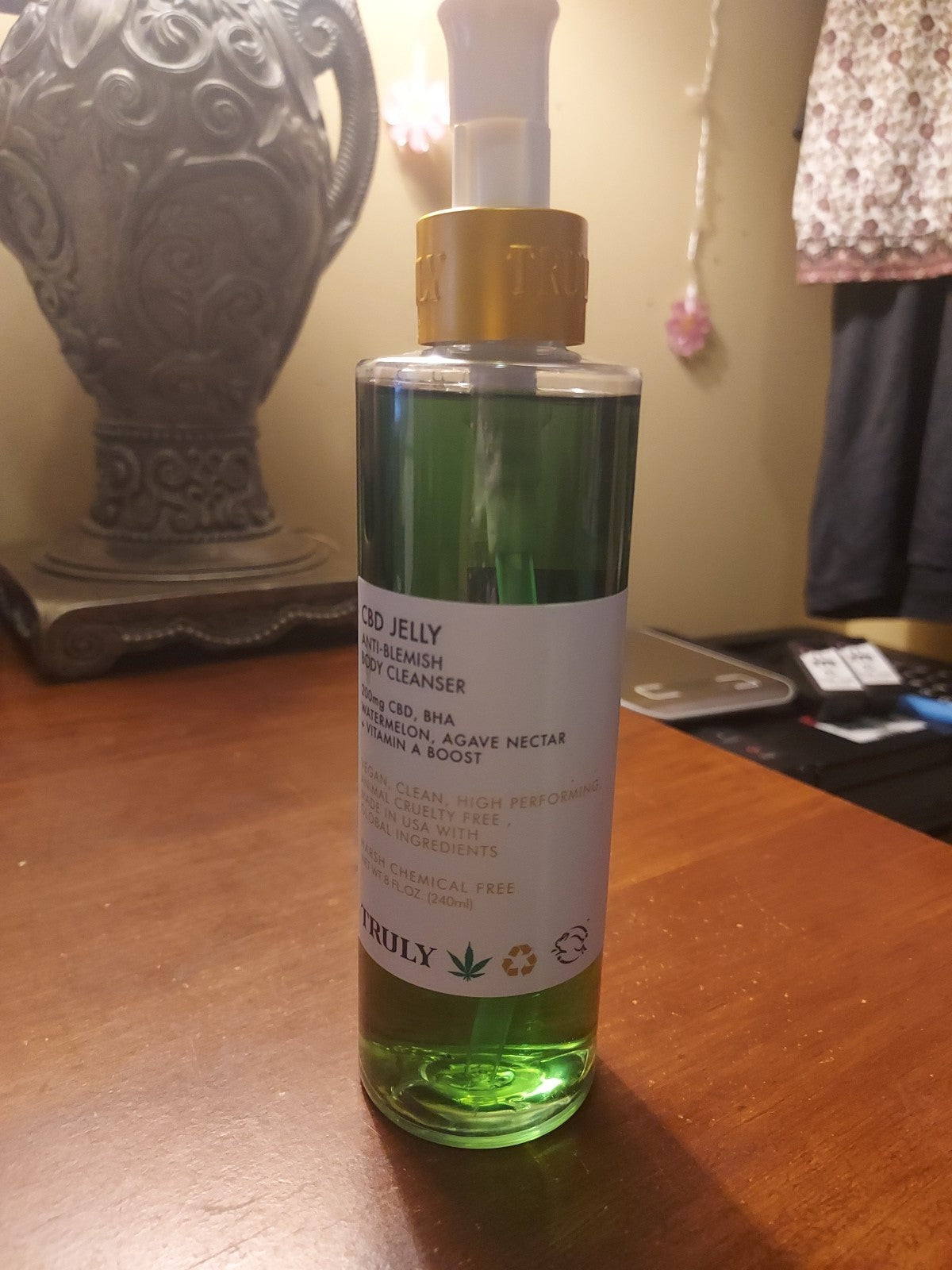 Anti Blemish Body Cleanser with BHA - Vegan, 8 Fl Oz