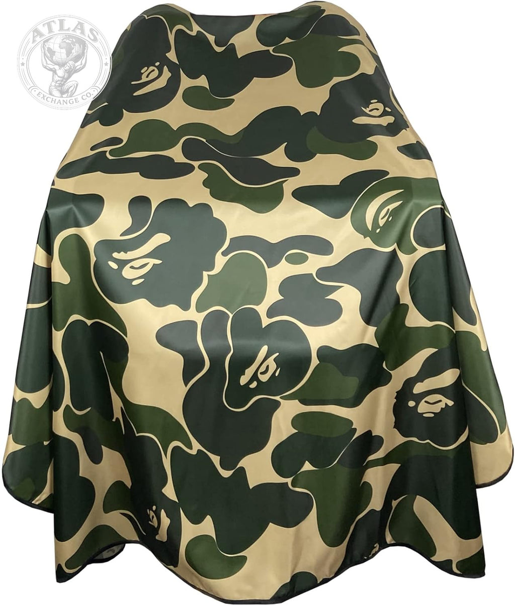 Professional Hair Cutting Cape for Men Waterproof Salon Cape with Snaps