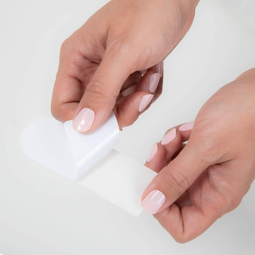 Cuccio Pedicure File Refill Pack 180 Grit Water-Resistant Abrasive White 50 Sheets