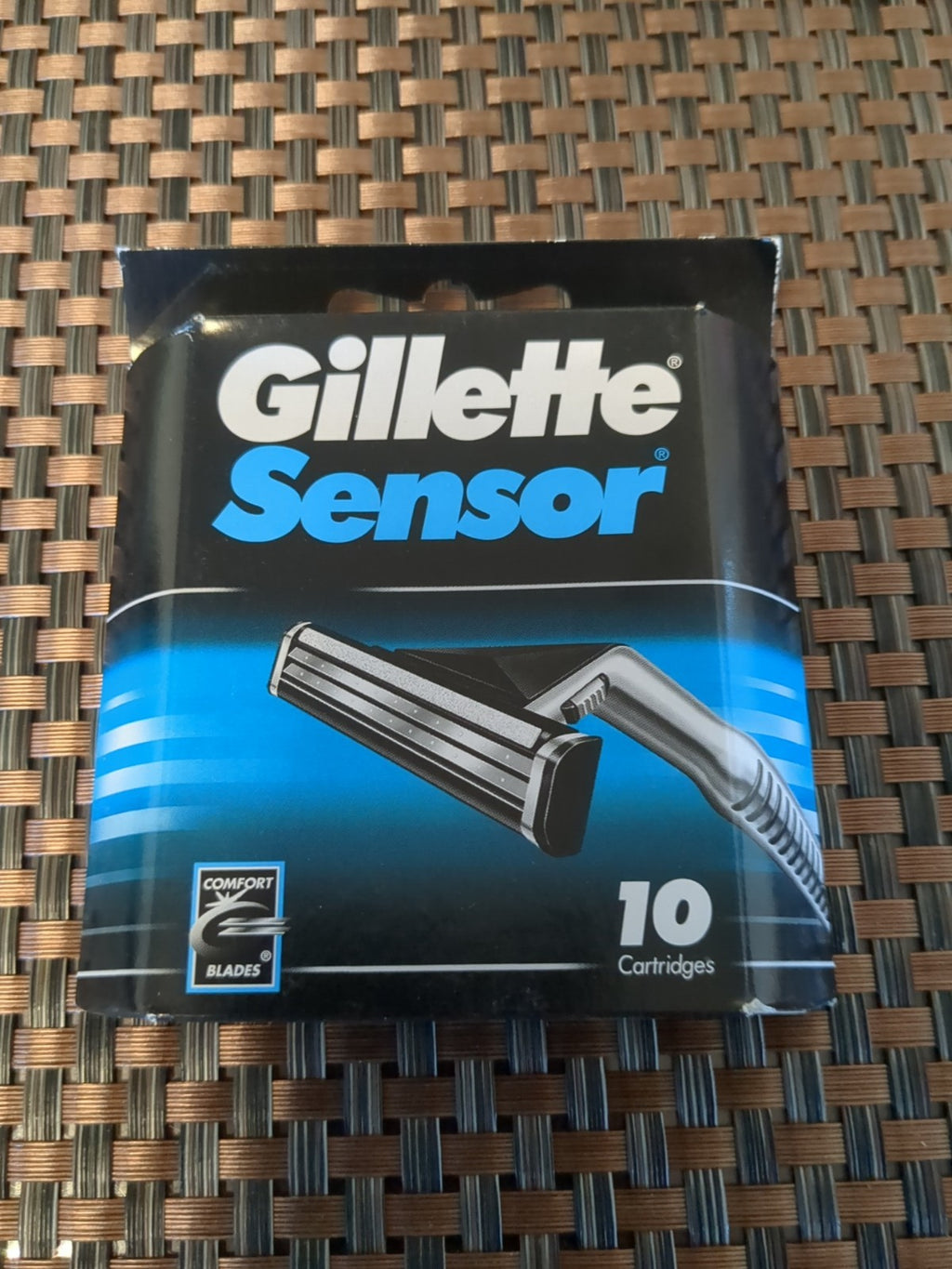 Gillette Sensor 10 Pack Self-Adjusting Twin Blade Razor Refills