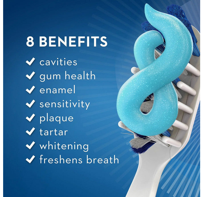 Crest Pro-Health Advanced Whitening Toothpaste 5.8 oz. Pack of 5