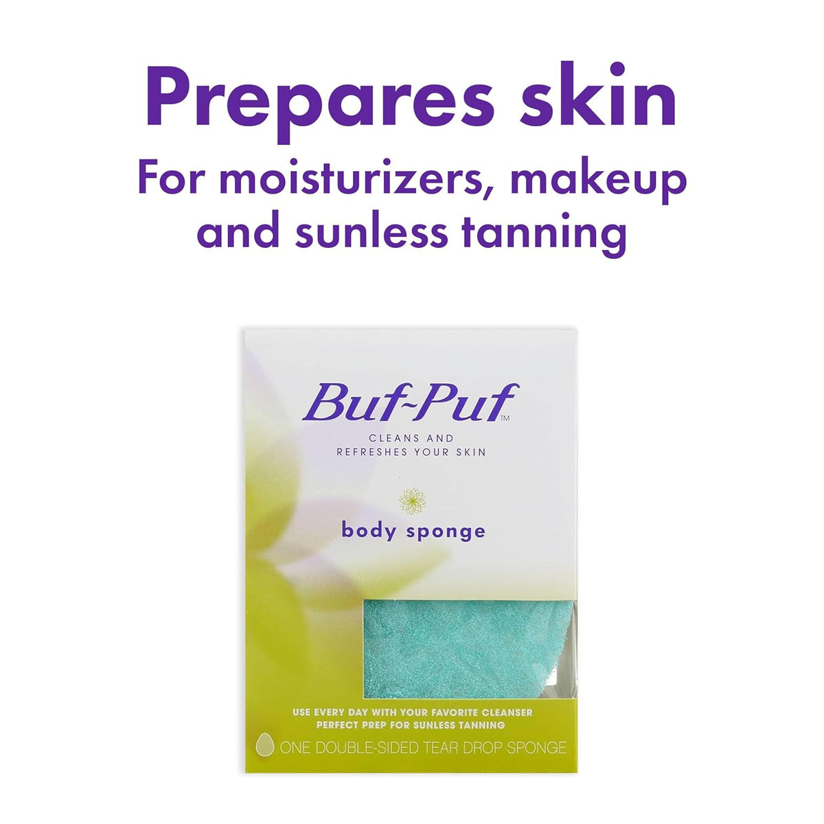 Dermatologist-Developed Body Sponge for Exfoliation and Deep Cleaning