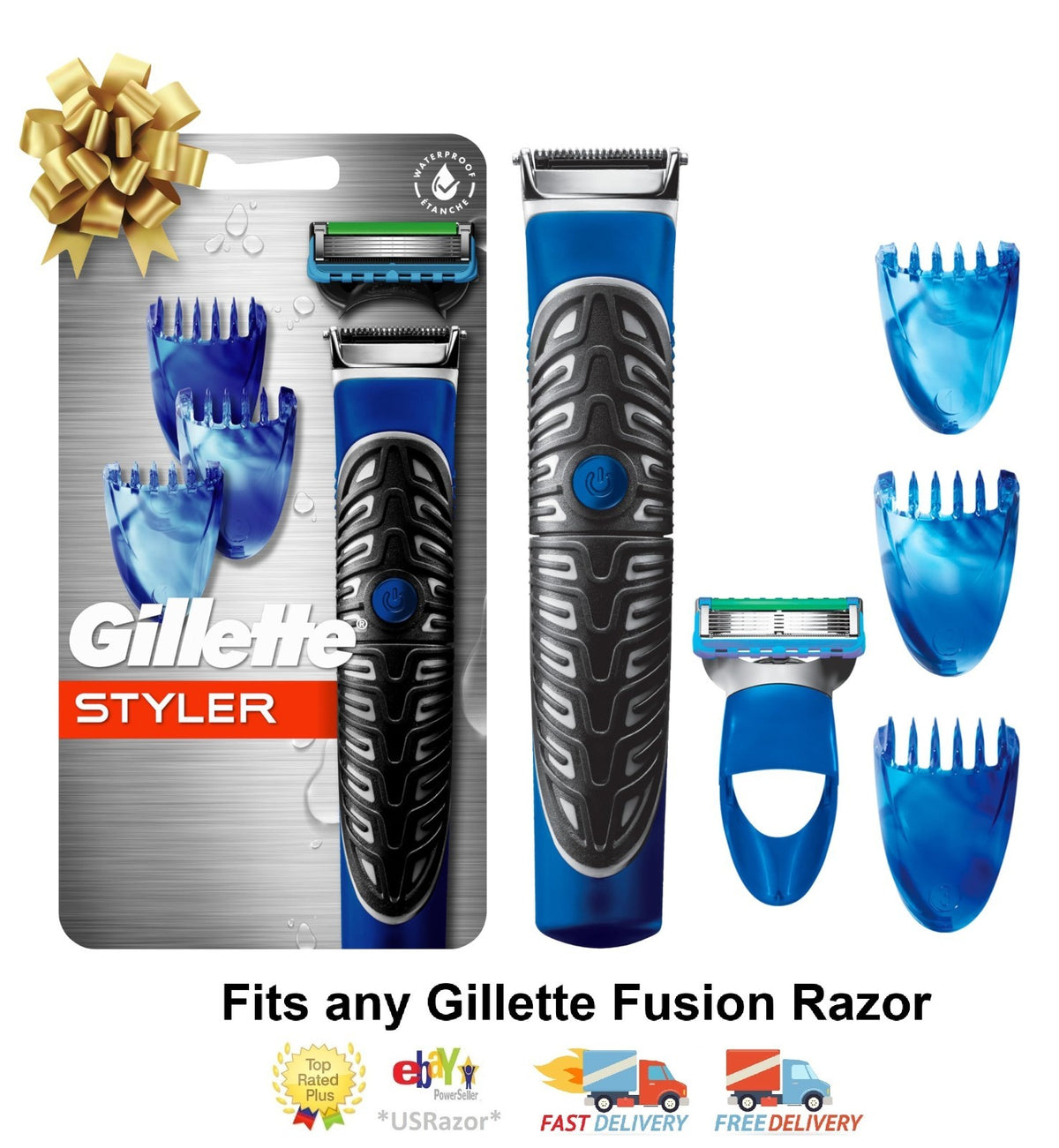 Gillette Fusion Proglide Power Razor Blade Refills - Original 4 or 8 Pack